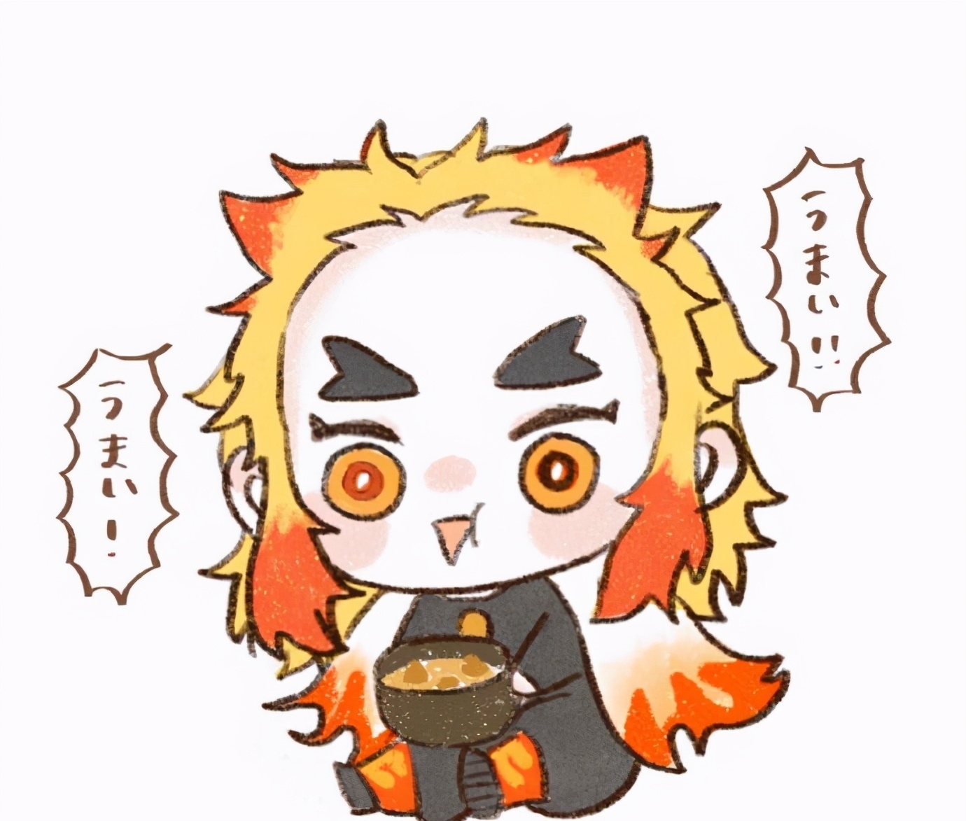 鬼灭之刃:Q版大头九柱,霞柱单恋炭治郎?你猜虫蛀会喜欢谁?