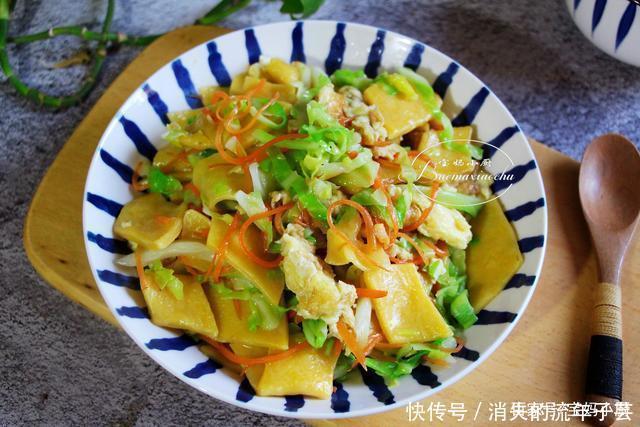 面片|早餐这样做,有菜有蛋有主食,营养多味道香,一上午都不饿