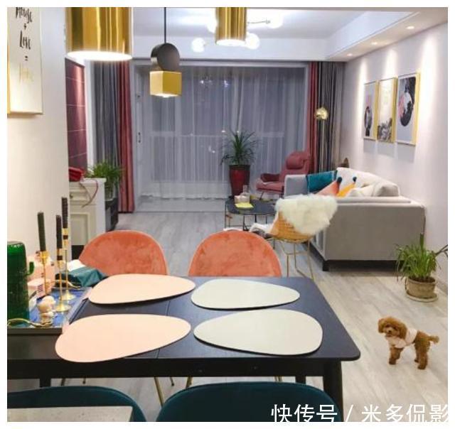 搭配|120平北欧风婚房,粉色和灰色的极致搭配,很高级华丽,太完美