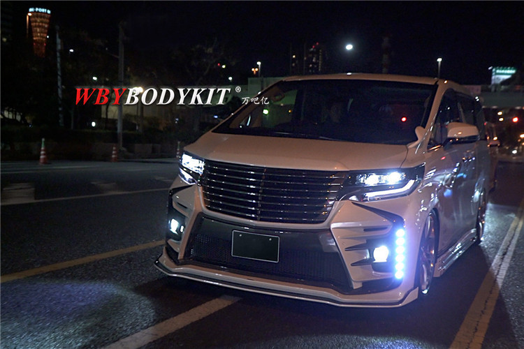 丰田埃尔法威尔法改装SILKBLAZE大包围