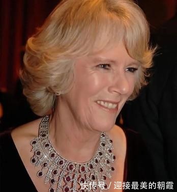 蛇形项链 卡米拉的蛇形项链20年前做情人时查尔斯送的,蛇蝎气质一目了然