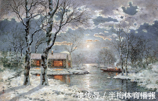 少年时代$中国早期油画家:颜文樑油画作品欣赏