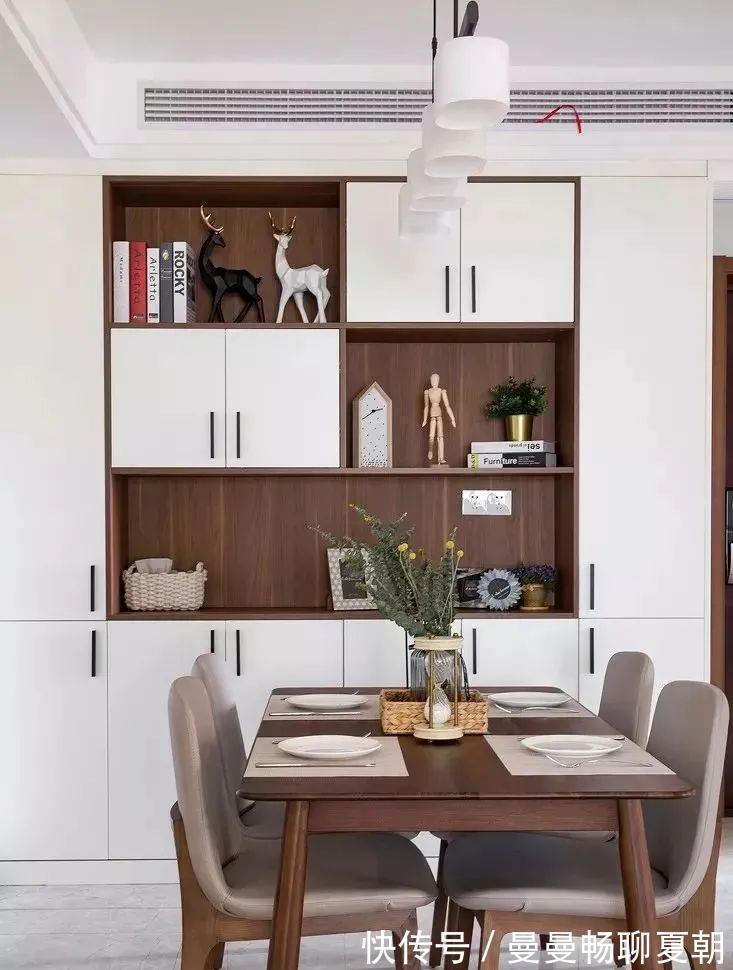 电热水壶|餐厅再小,也要装个餐边柜!不仅增加收纳空间,还好看又实用!