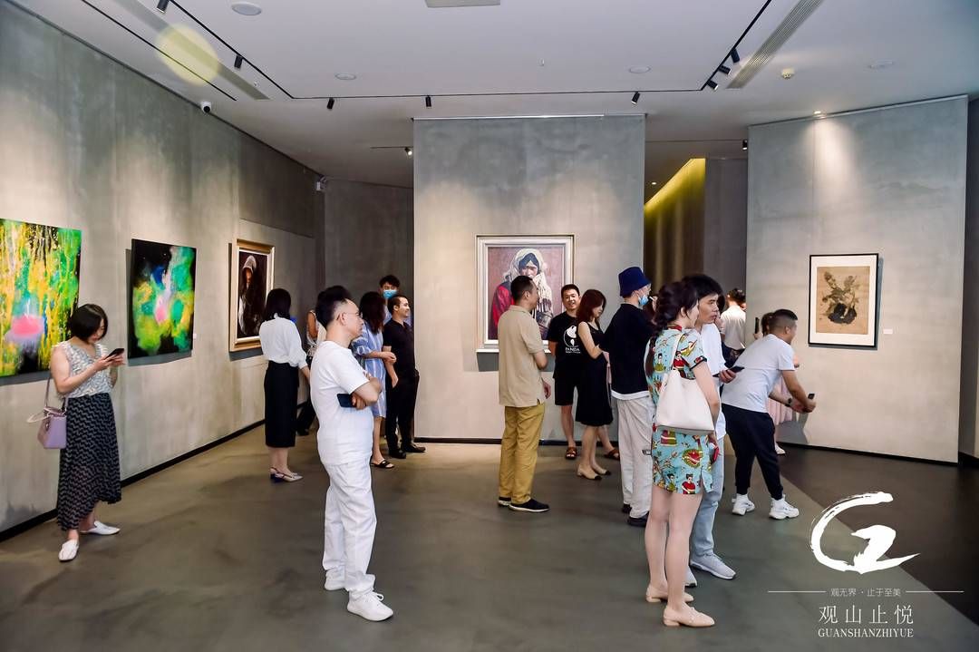 马一平|“观止”艺术展揭幕，川渝画家与中国台湾陶艺家“珠联璧合”