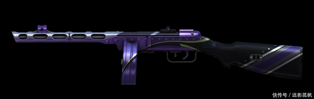 武器|CF:官方推出的EVA“联动”皮肤,配色跟初号机相同,造型超帅气