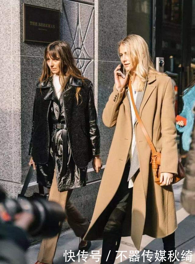 看着|咖啡色的穿搭适合冬季穿,看着深沉,但是搭配好很高级