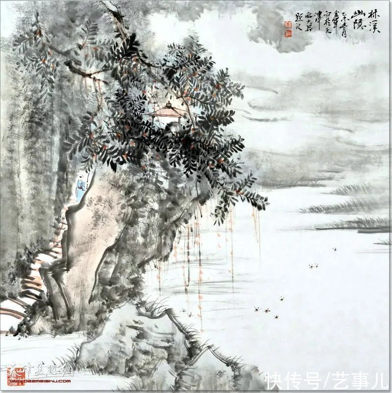 黄公望@著名山水画家姜金军:中国绘画的诗性浪漫