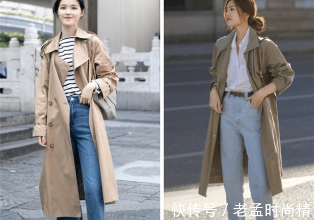 风衣|穿风衣时,瞧下面潮人,这样穿是有多时髦