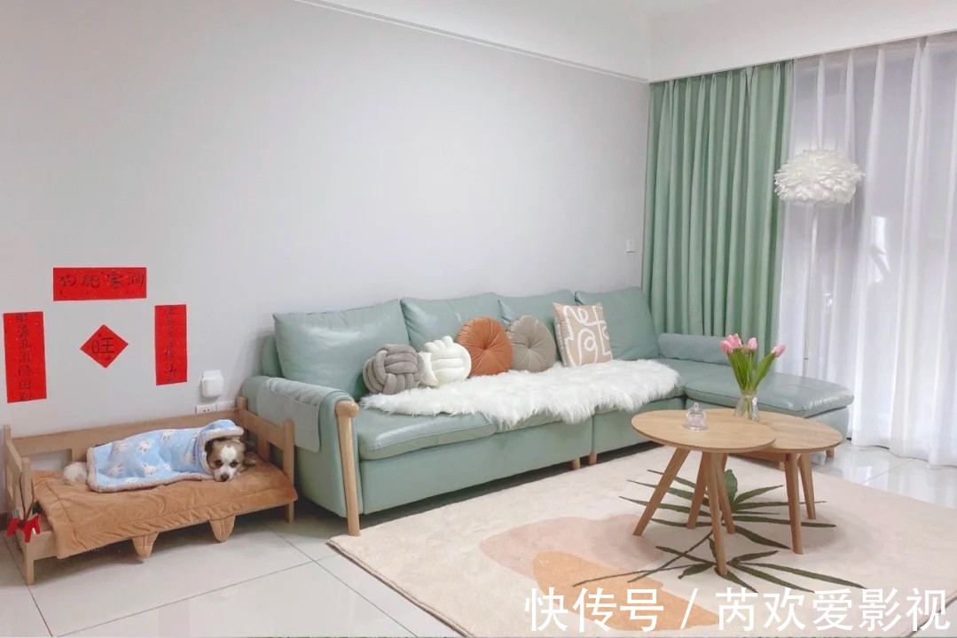 客餐厅|走进她家,才知什么叫美观与实用并存,全屋温暖又清爽,太舒服了