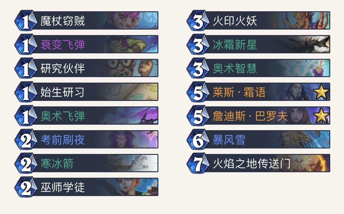 传说|炉石传说对决模式：全职业12胜卡组总汇