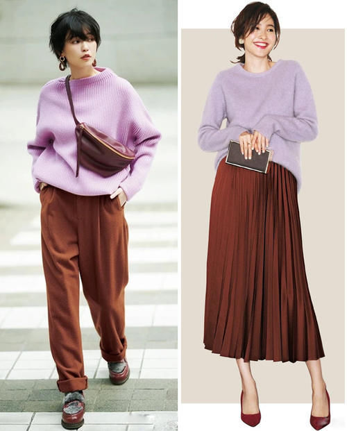 为什么女人冬天无法拒绝“焦糖色”,看看这些搭配示范吧,太美了!