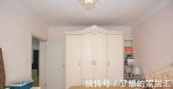 大衣柜|晒晒婆婆装修的新房,前后只花了6万,不过客厅空调太掉档次了!