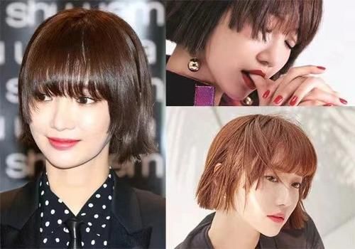 春夏韩国流行发型和刘海,“修颜+小脸效果”安排!