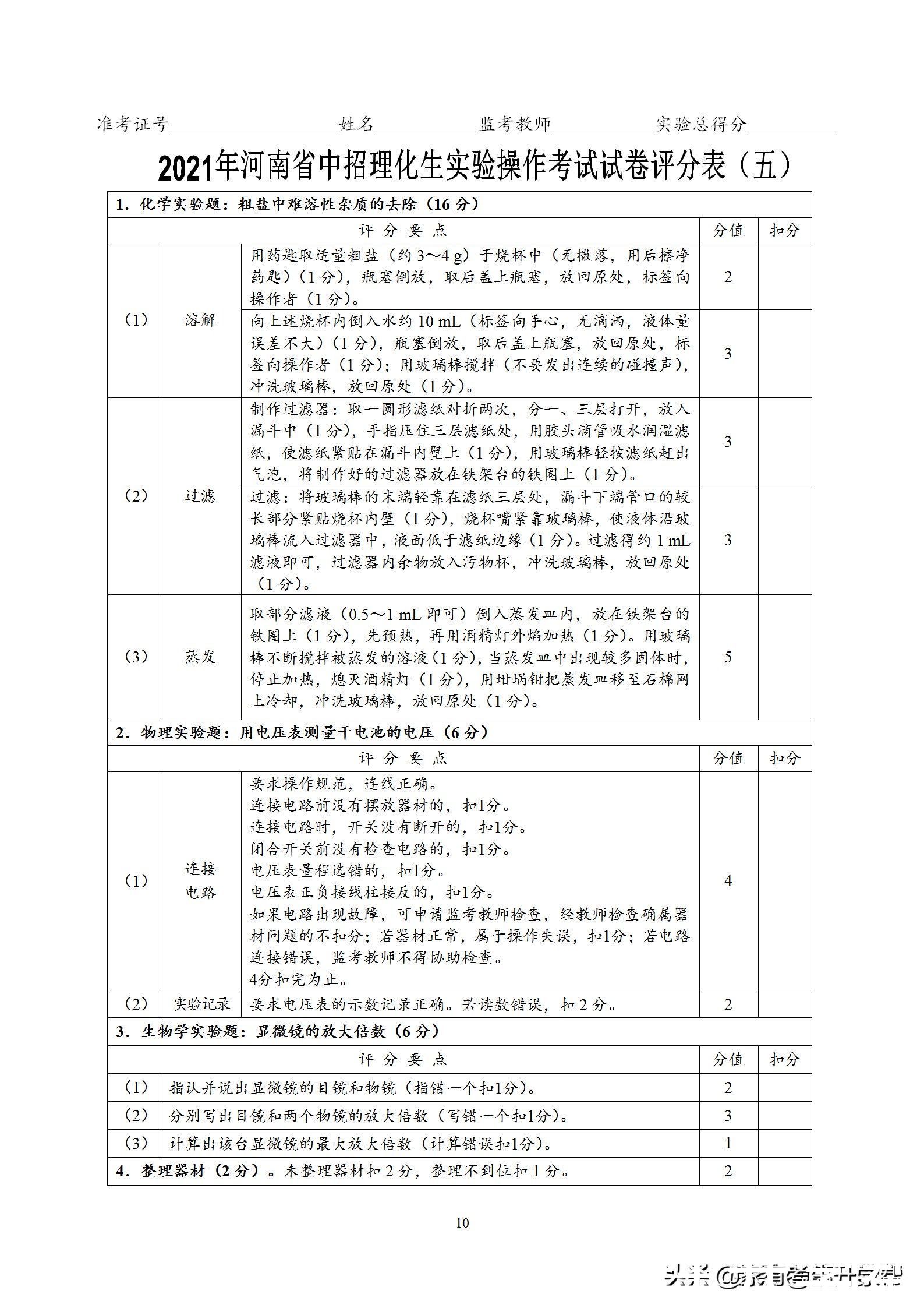 「2021理化生考试」不可不知的考试技巧，掌握住满分非常简单