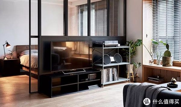 小空间|生活艺术家 篇二十八:成都夫妻的45㎡婚房火了,坚持一体式布局,却有藏不住的高级感