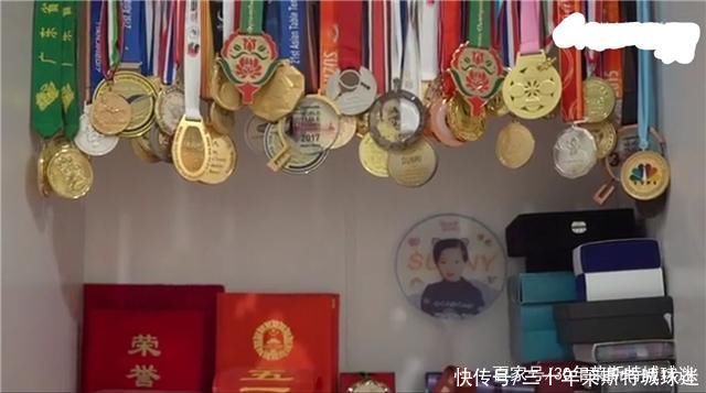 中国队|刘诗雯家装修大气，奖牌太多屋里放不下，唯独缺一枚奥运女单金牌