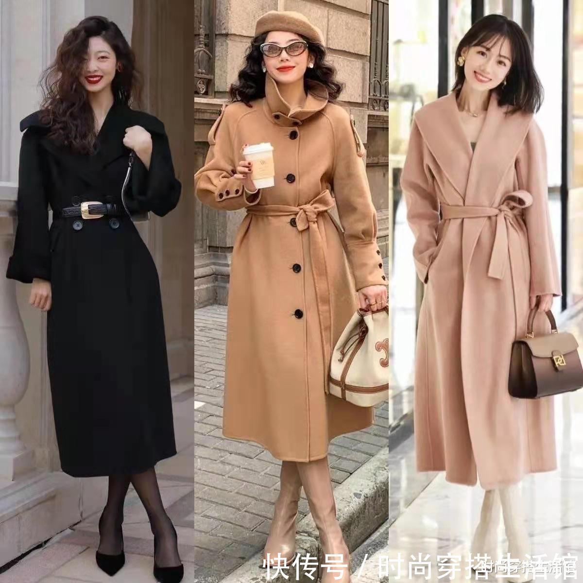 版型|说实话,春天穿大衣别总配打底裤,换一种方式不仅不土,还很时髦