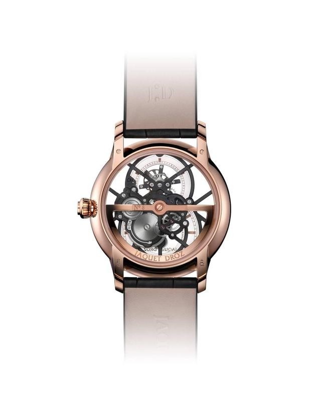 镂空 时尚广州艺术与时间邂逅!雅克德罗大秒针镂空陀飞轮ONE腕表!