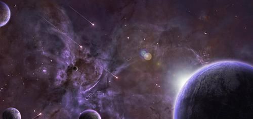 为什么天体都漂浮在宇宙中,而没有下坠?