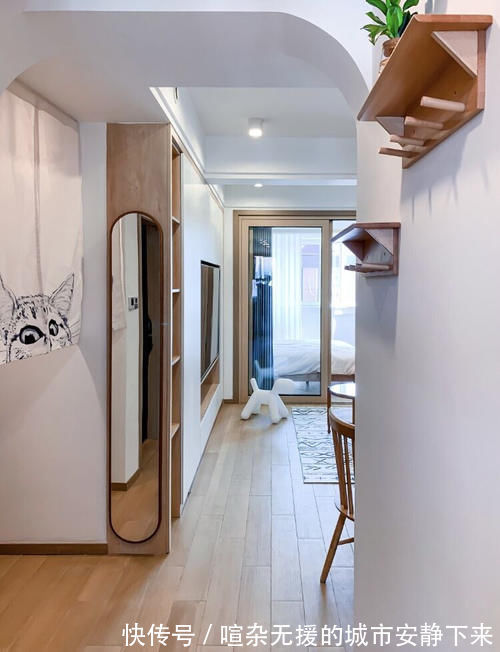 装修|这套48㎡小宅,藏着小户型装修的超多智慧,看似简单却超级实用