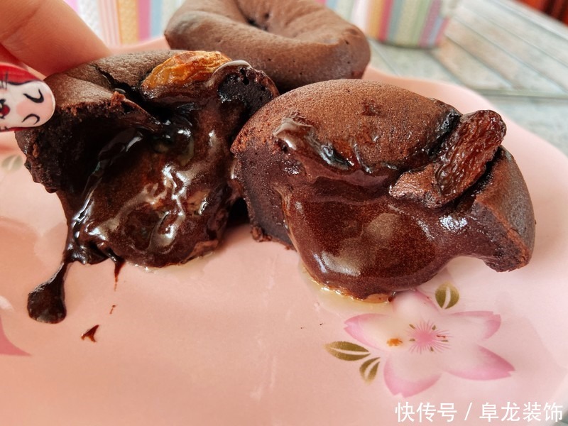 生巧|超火韩式巧克力爆浆布朗尼,好吃到流泪!!