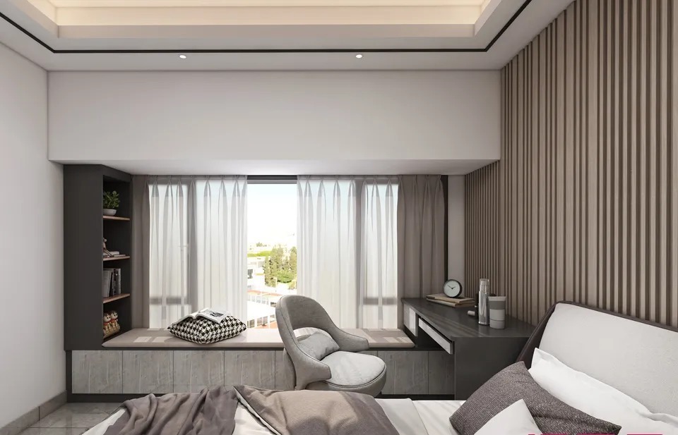 衣柜|喜欢深色系不能错过的设计,这套4房两厅尽显高级