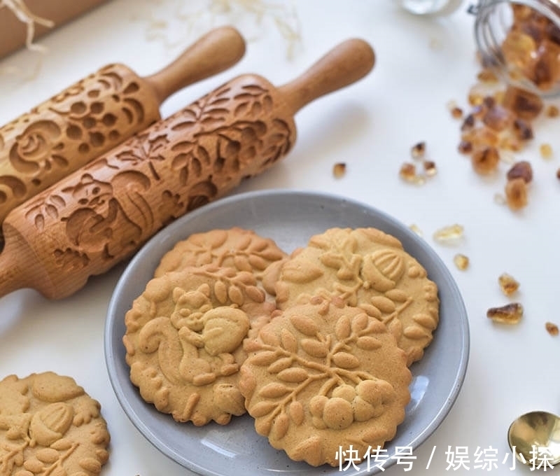 木制|可爱的木制动物烘焙模具和擀面杖