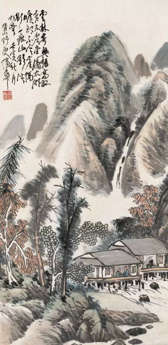 吴昌硕$我本悲秋客,伤时泪转多。穷困潦倒的蒲华,是如何成为一代大师的?