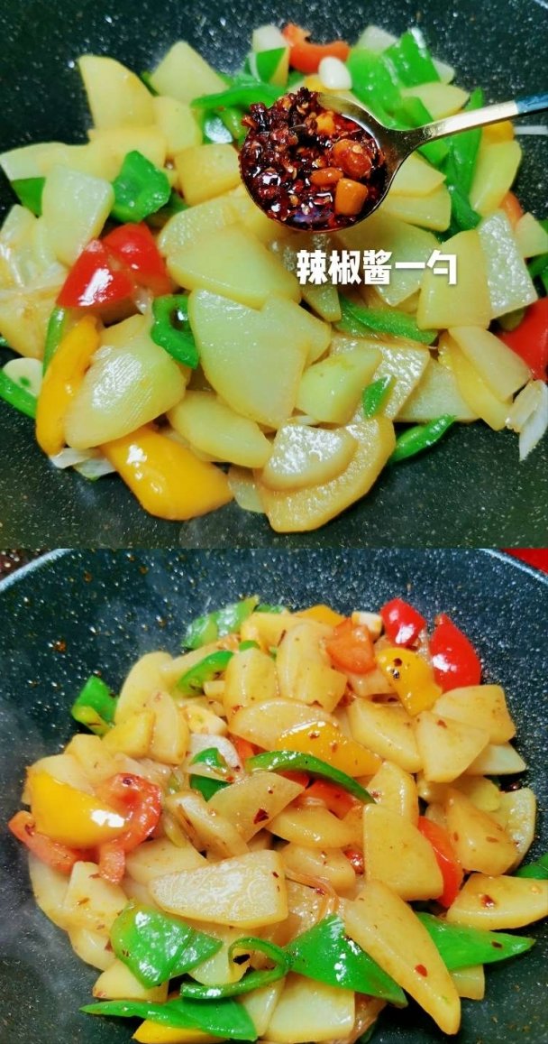  土豆块这样做，配米饭简直不要太爽