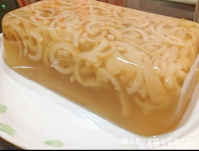 猪皮冻最正确的做法，做法简单又筋道，好吃还不膻味