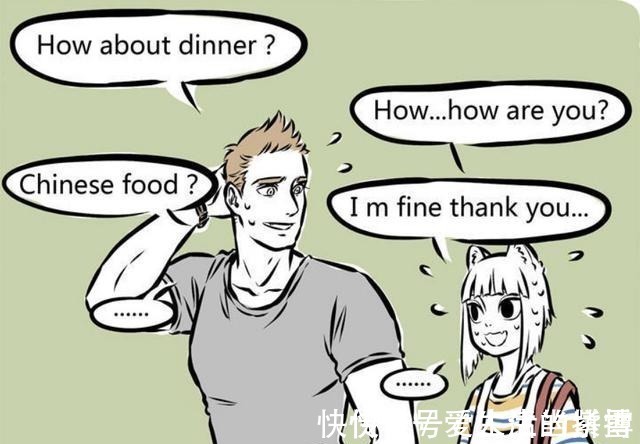 九月|非人哉九月和男孩子约会,对方全程讲英文,逼九月使出杀手锏