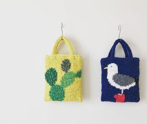 编织|把编织玩出新创意,棒针、钩针结合起来,提花也能用钩针表现