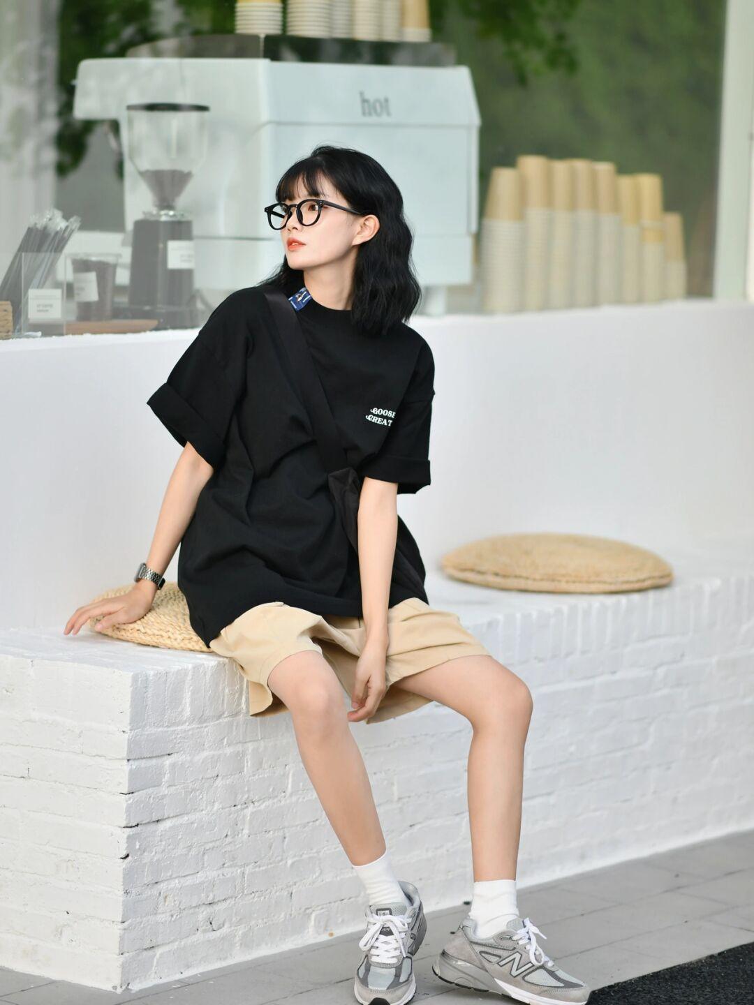 小个子|简约百搭的中性风穿搭,干净利落又有气场,小个子穿也很好看