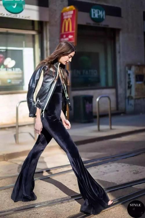 阔腿裤又升级了，今年流行这样款式，高级显瘦！