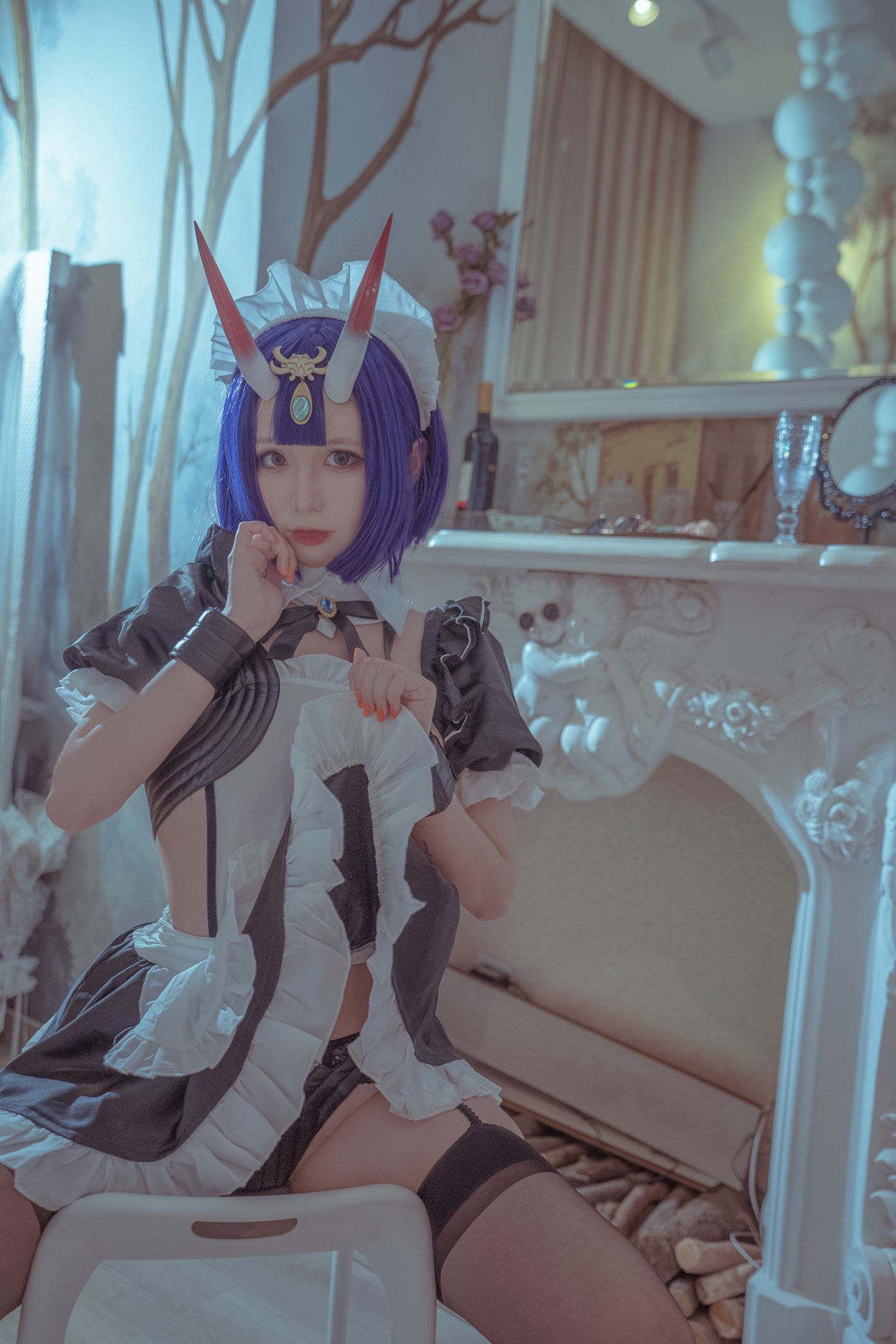 女仆|酒吞童子女仆cosplay