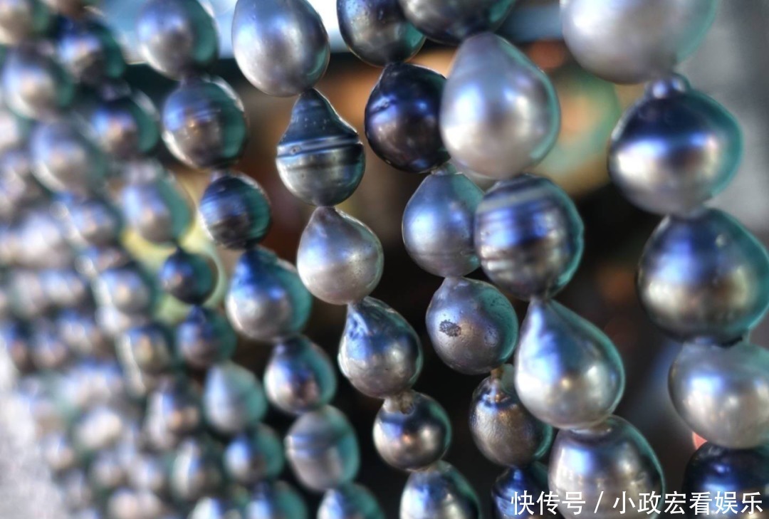 珍珠|来自太平洋的馈赠，大溪地珍珠纯洁又神秘，邓文迪也为它沦陷