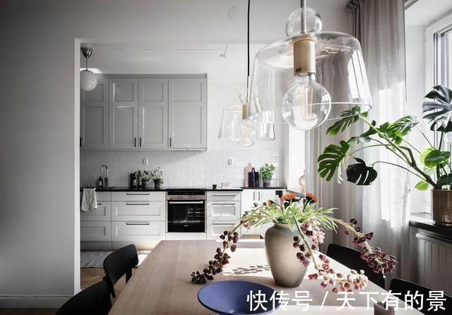 小白砖|67㎡长条户型靠开放式大两倍,也太通透了吧