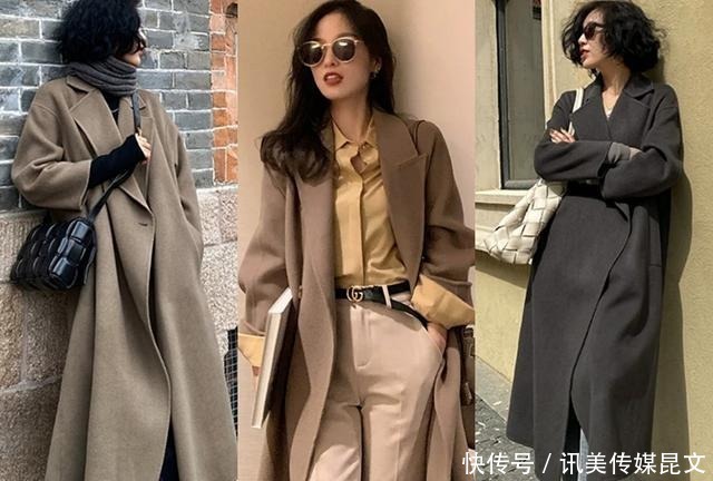 演绎|秋冬穿中性色才是真高级!优雅冷淡,演绎不用费力的时髦