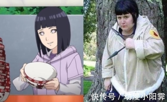 火影忍者|不同时期的雏田COS,结婚礼服版超好看,吃胖版什么鬼!