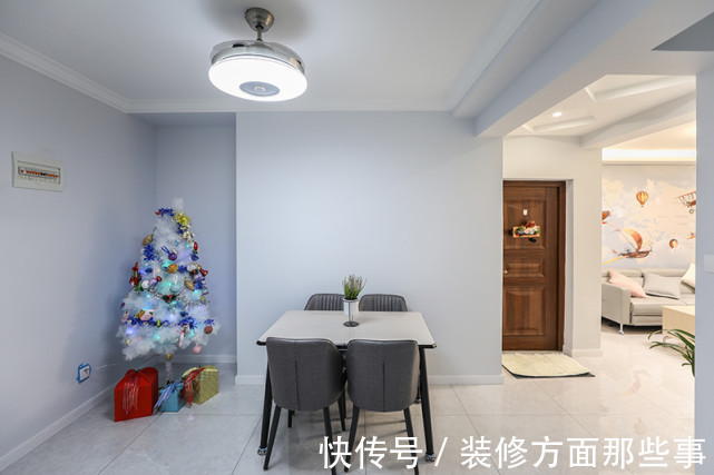 原木色|80平原木色北欧风二居室,整个空间动静结合干净、简单、清爽