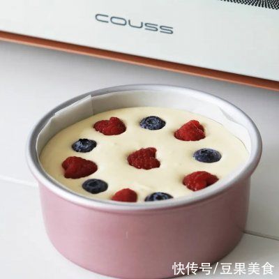 蓝莓|最全的柠檬杂莓芝士蛋糕攻略，再学不会我也没办法了