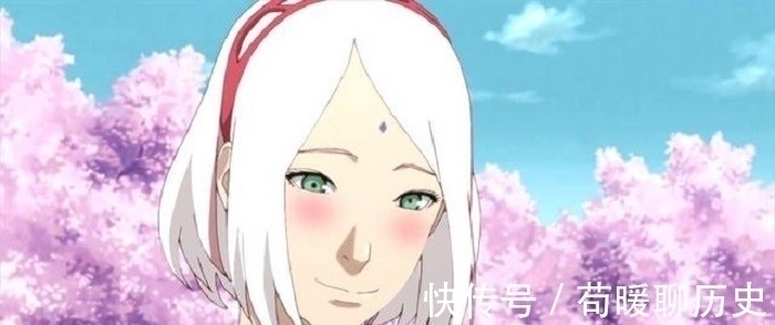 春野樱|火影忍者：当主角们变成白发，小樱美如画，紫阳花最帅气