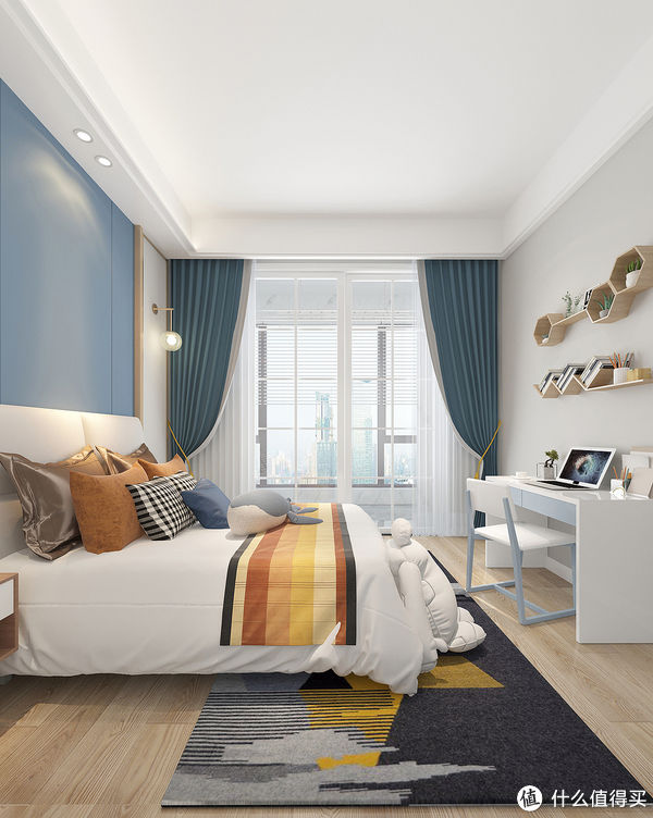 公卫空间|看了这套95㎡的样板房后，有种想买房的冲动，轻奢风格真的很精致