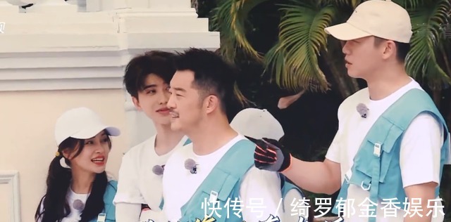 跑男9|白鹿《跑男9》生图流出，玩游戏时满头大汗，脱妆后暴露真颜值！