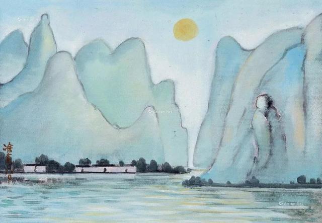 油画家凃克油画作品欣赏