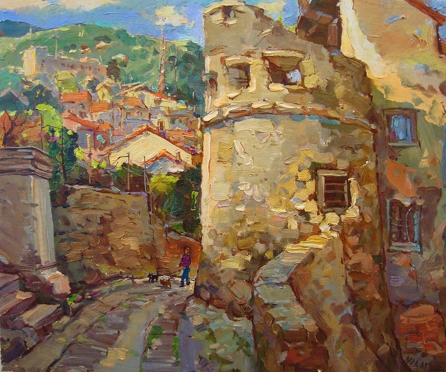 米沙金！俄罗斯画家米沙金的风景油画，美的不要不要的！