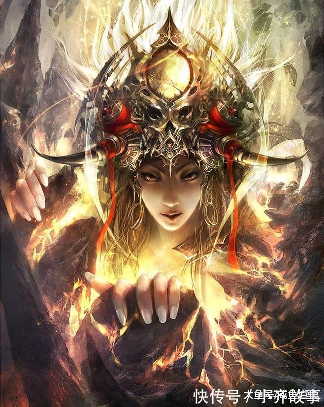 神话传说@神话传说中邪恶的上古十大魔神, 最冤枉的就是她