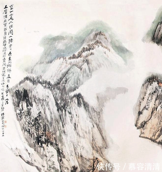 何海霞&借古开今,何海霞绘《三峡图》