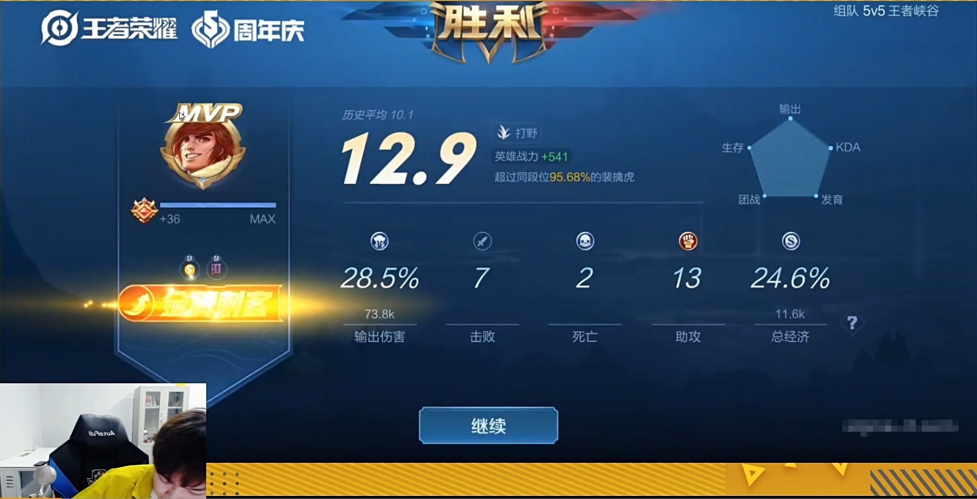 对面|王者荣耀：刺痛裴擒虎出装大改，舍弃宗师之力出冰脉，最后一件换它攻速暴击会猛涨！