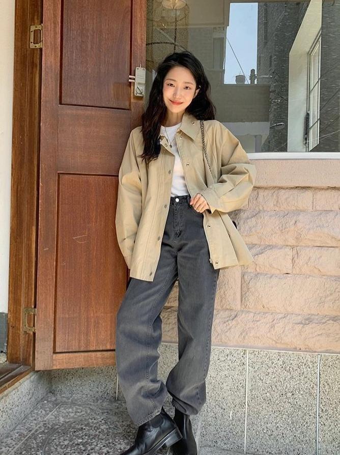 集美 今年穿风衣别买卡其色了!三木带火了“米色风衣”,高级优雅真美